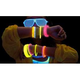 BRACCIALETTI LUMINOSI NEON (PACK 100 pz) 10291
