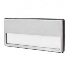 PORTABADGE CON SPILLA ALLUMINIO RAVAR Z-999