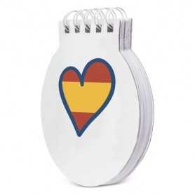 BLOCK NOTES CUORE SPAGNA “ESPAÑA” 10180