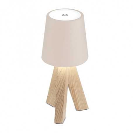 LAMPADA IN LEGNO NATURALE OTI. 10593