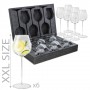 SET 6 BICCHIERI COCKTAIL GIGANTI SAGRA 10448