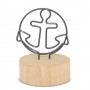 CLIP MEMO CON BASE IN LEGNO ÁNCORA 10544|Souvenirs e Scatoline|StampaFast