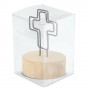 CLIP MEMO CON BASE IN LEGNO CRUCI 10543|Souvenirs e Scatoline|StampaFast