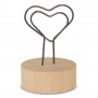 CLIP MEMO CON BASE IN LEGNO LOVE U 10541|Souvenirs e Scatoline|StampaFast