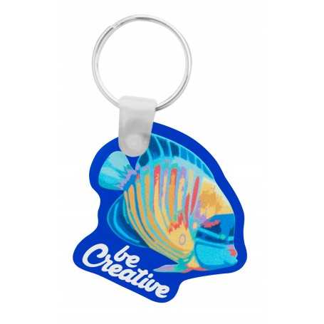 Portachiavi personalizzabile Blu