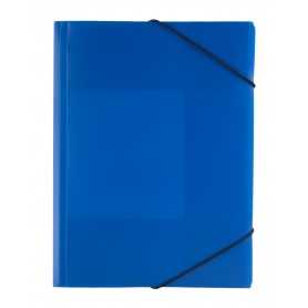 Cartella porta documenti in PP Blu