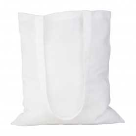 Borsa per la spesa in cotone Bianco