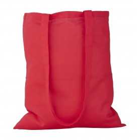 Borsa per la spesa in cotone Rosso