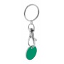 Portachiavi con gettone Verde