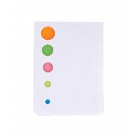 Blocco fogli adesivi Bianco