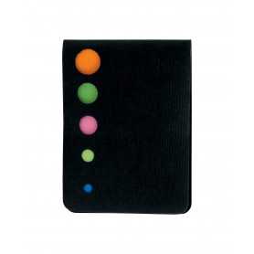 Blocco fogli adesivi Nero