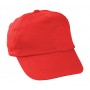 Cappellino baseball bambini Rosso