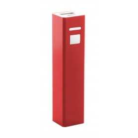 USB power bank Rosso