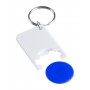 Portachiavi con gettone Blu