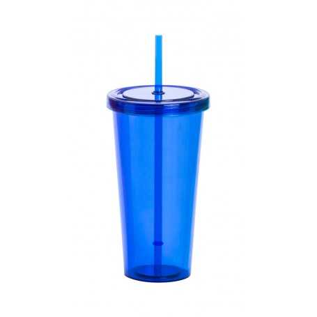 Bicchiere in plastica Blu