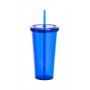 Bicchiere in plastica Blu