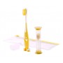 Set spazzolino da denti Giallo