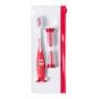 Set spazzolino da denti Rosso