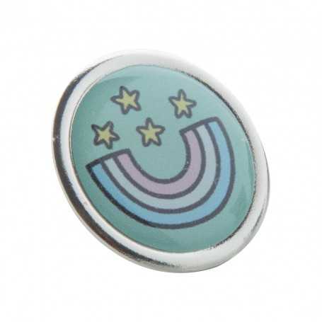 Spilla in metallo Argento