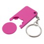 Portachiavi con gettone Fucsia