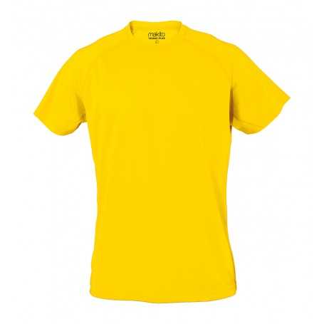 T-shirt sportiva Giallo L