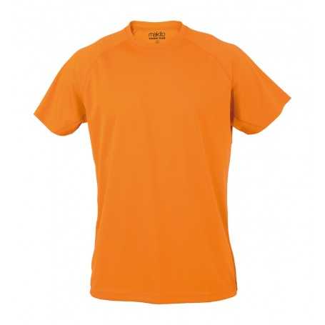 T-shirt sportiva Arancione M