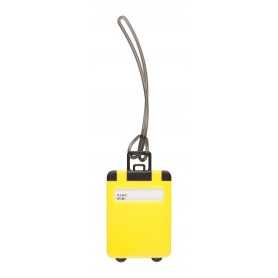 Etichetta bagagli Giallo