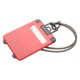 Etichetta bagagli Rosso