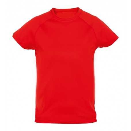 T-shirt sportiva ragazzo Rosso 10-12