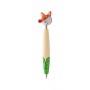Penna a sfera in legno, volpe Beige