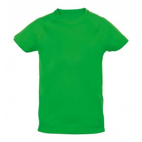T-shirt sportiva ragazzo Verde 4-5
