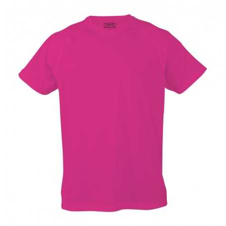 T-shirt sportiva ragazzo Fucsia 10-12