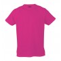 T-shirt sportiva ragazzo Fucsia 10-12