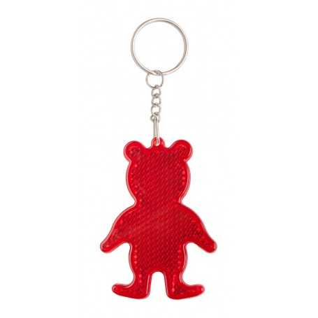 Portachiavi riflettente Rosso