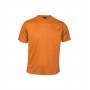T-shirt sportiva Arancione S