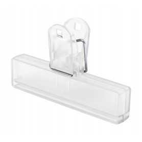 Clip per chiusura sacchetti Trasparente