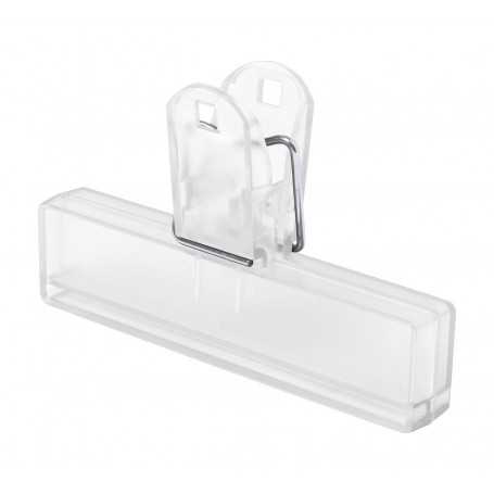 Clip per chiusura sacchetti Trasparente