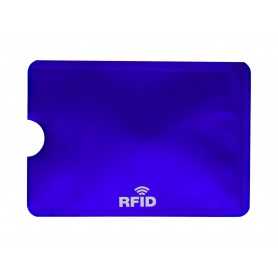 Porta carte di credito Blu