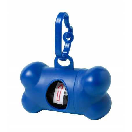 Distributore di sacchetti per rifiuti cane Blu