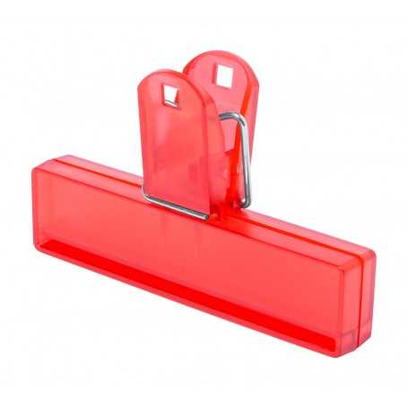 Clip per chiusura sacchetti Rosso