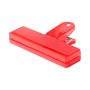 Clip per chiusura sacchetti Rosso