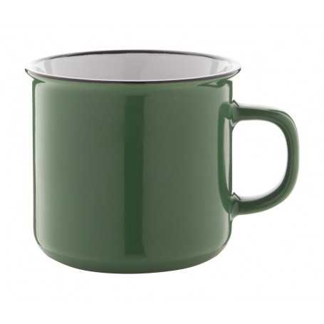 Tazza mug vintage Verde scuro
