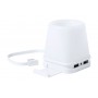 Portapenne con hub USB Bianco