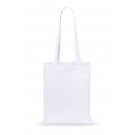 Borsa per la spesa in cotone Bianco