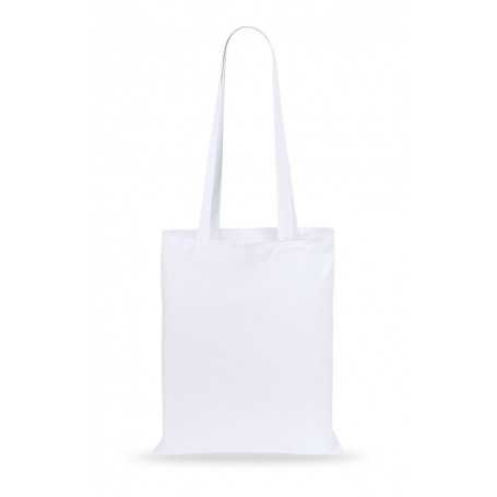 Borsa per la spesa in cotone Bianco