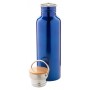 Borraccia in acciaio Blu