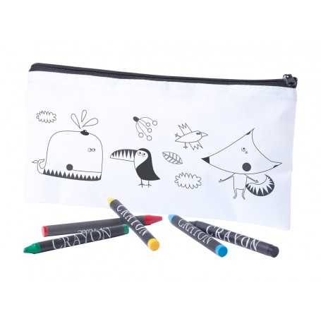 Astuccio da colorare Bianco