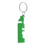 Portachiavi con apribottiglie Verde