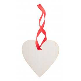 Decorazione albero Natale, cuore Naturale