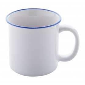 Tazza mug vintage per sublimazione. Blu